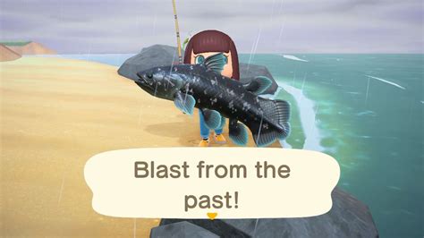coelacanth acnh|how to catch a coelacanth.